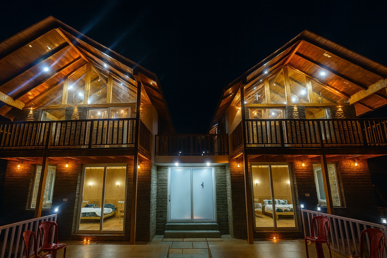 Night outside